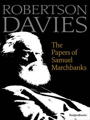 cover image of The Papers of Samuel Marchbanks